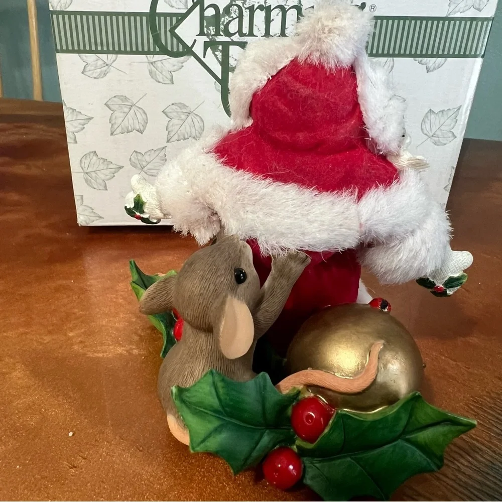 Charming Tails Mice THERE'S A LITTLE OF EACH OF US IN SANTA Ltd Ed 87/169